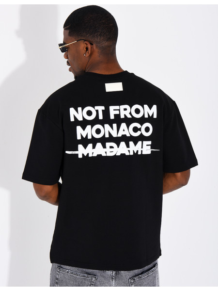 T-shirt "Not from Monaco madame"