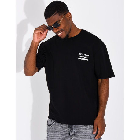T-shirt "Not from Monaco madame"