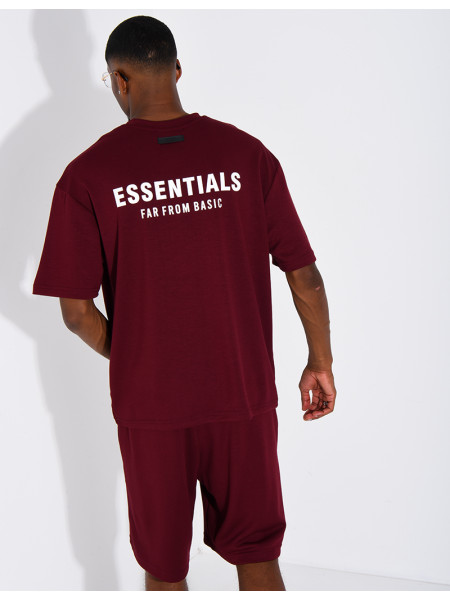 Ensemble short et t-shirt "Essentials"