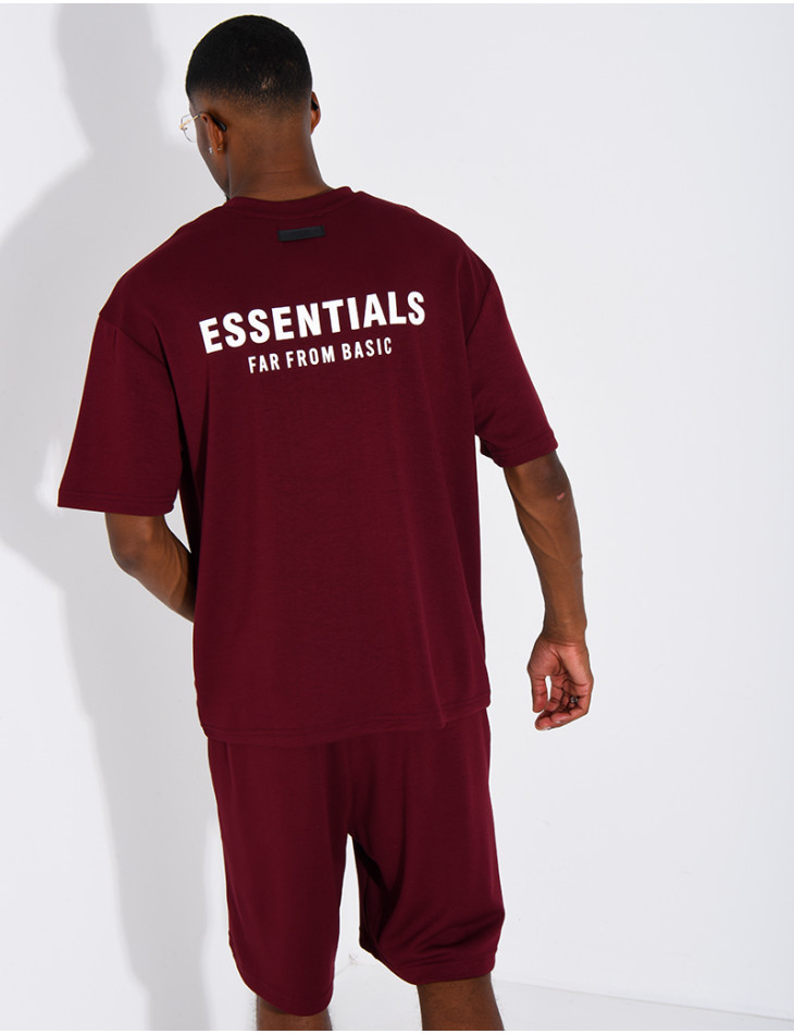 Ensemble short et t-shirt "Essentials"