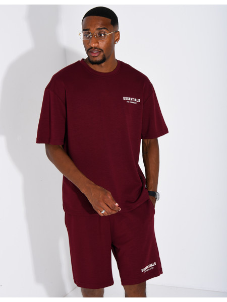 Ensemble short et t-shirt "Essentials"