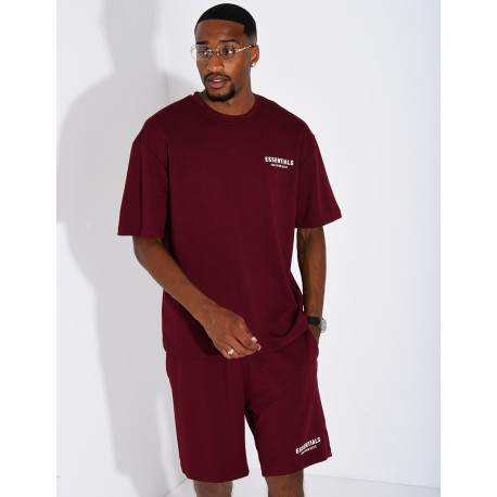 Ensemble short et t-shirt "Essentials"