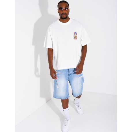 T-shirt "Blanca" terrain de foot
