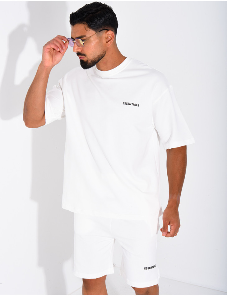 Ensemble short et t-shirt "Essentials"