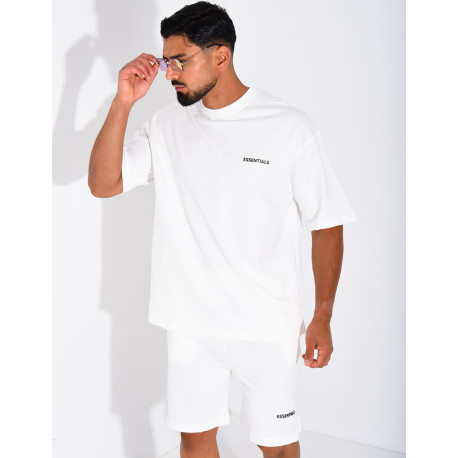 Ensemble short et t-shirt "Essentials"