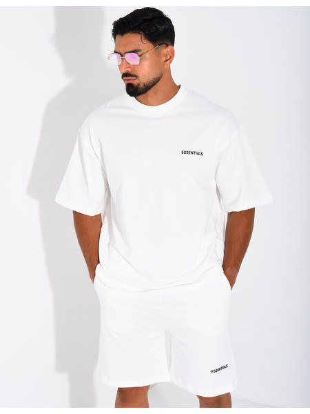 Ensemble short et t-shirt "Essentials"