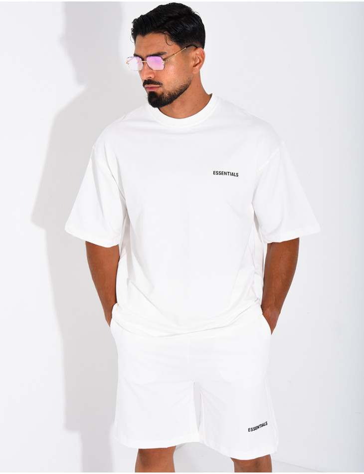 Ensemble short et t-shirt "Essentials"