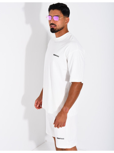 Ensemble short et t-shirt "Essentials"