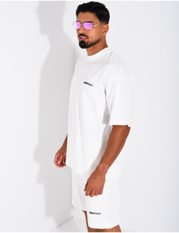 Ensemble short et t-shirt "Essentials"