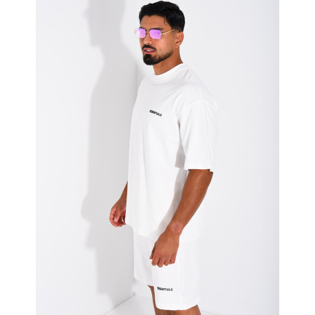 Ensemble short et t-shirt "Essentials"
