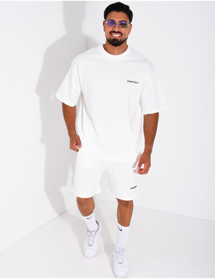 Ensemble short et t-shirt "Essentials"