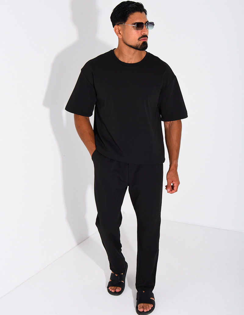 Ensemble texturé pantalon...