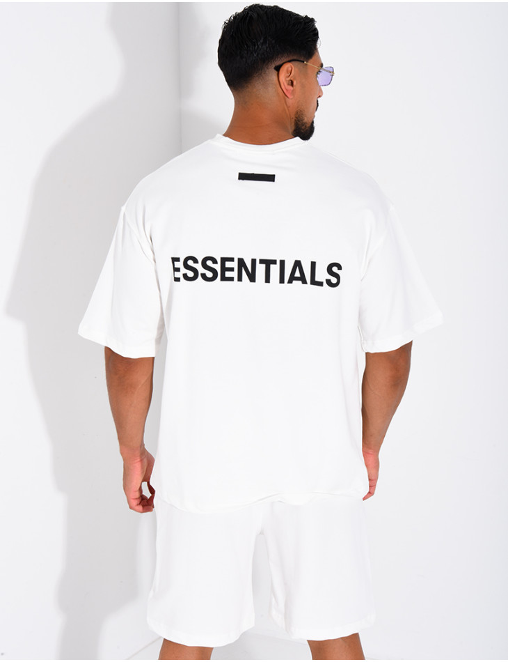 Ensemble short et t-shirt "Essentials"