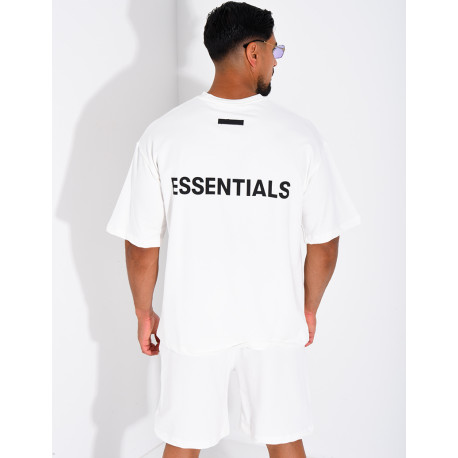 Ensemble short et t-shirt "Essentials"