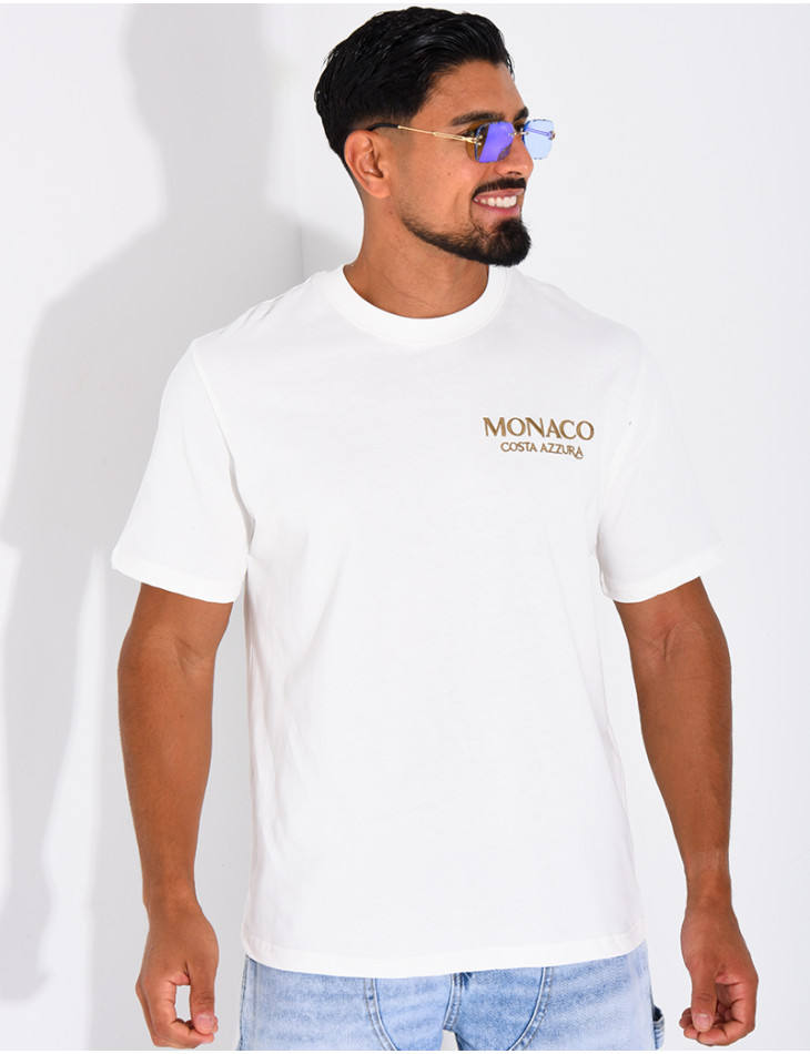 T-shirt "Monaco Costa Azzura"
