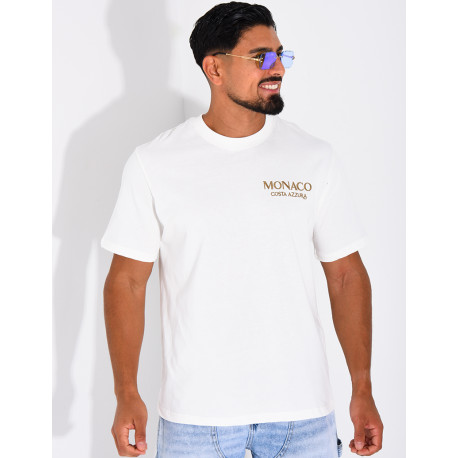 T-shirt "Monaco Costa Azzura"