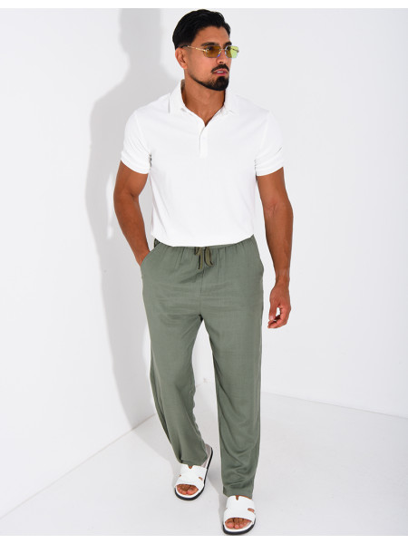 Pantalon en lin