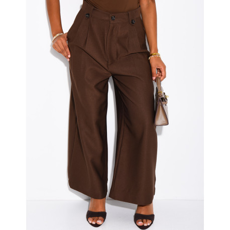 Pantalon de tailleur court