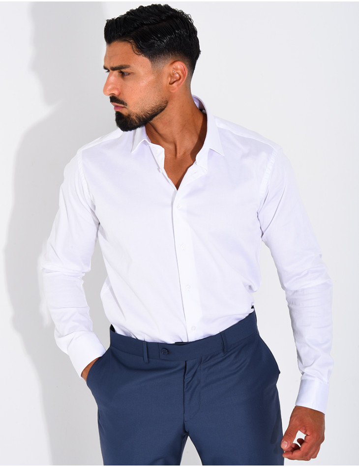 Chemise unie