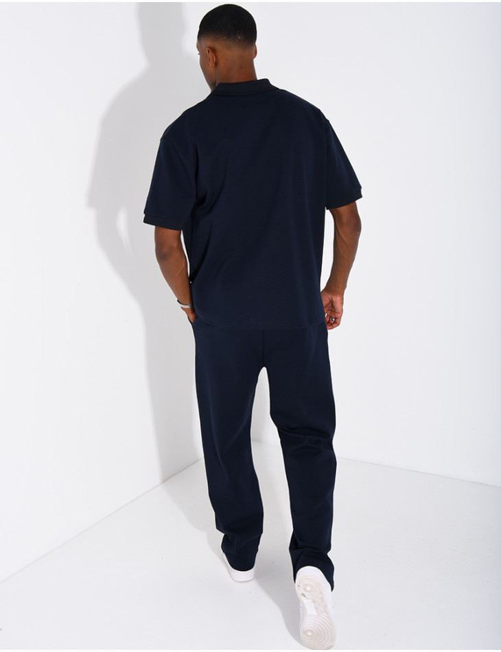 Set aus Hose und Polohemd mit dem Buchstaben H