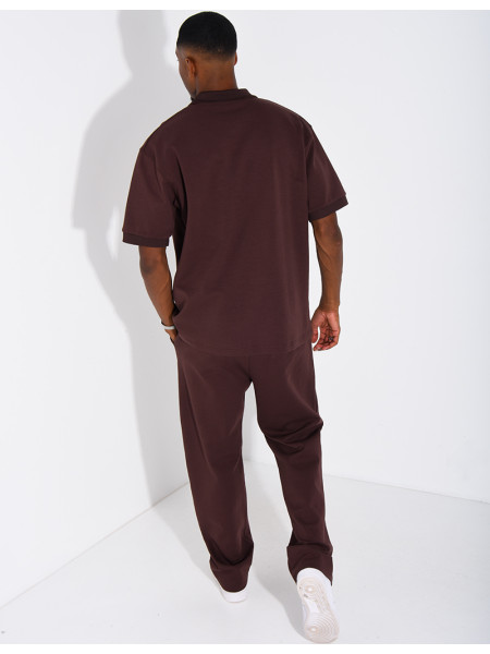 Set aus Hose und Polohemd mit dem Buchstaben H