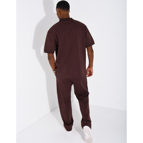 Set aus Hose und Polohemd mit dem Buchstaben H