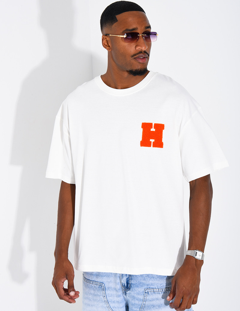 T-shirt lettre H