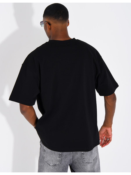 T-shirt logo brodé