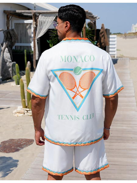 Ensemble short et chemise "Monaco"