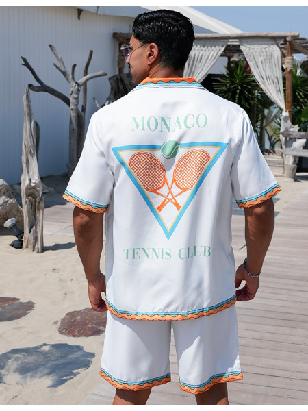 Ensemble short et chemise "Monaco"