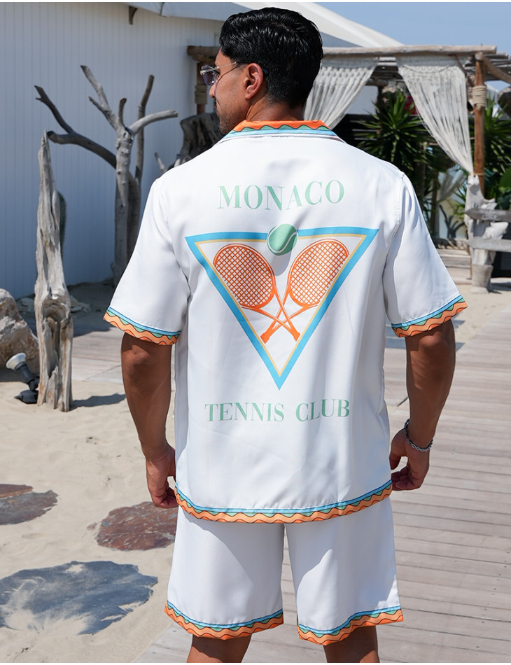 Ensemble short et chemise "Monaco"