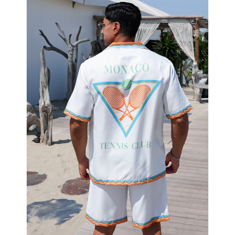 Ensemble short et chemise "Monaco"