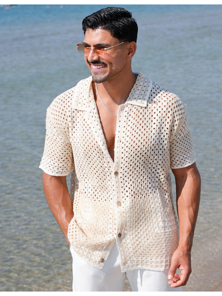 Chemise ajourée