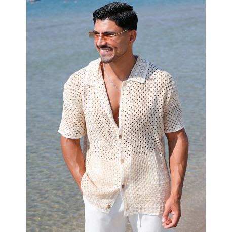 Chemise ajourée