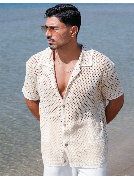 Chemise ajourée