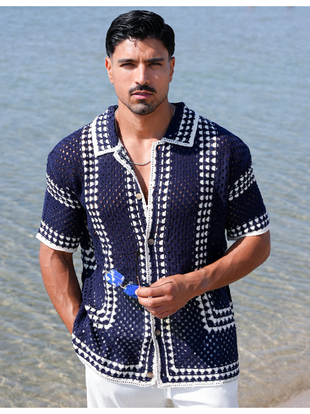 Chemise ajourée