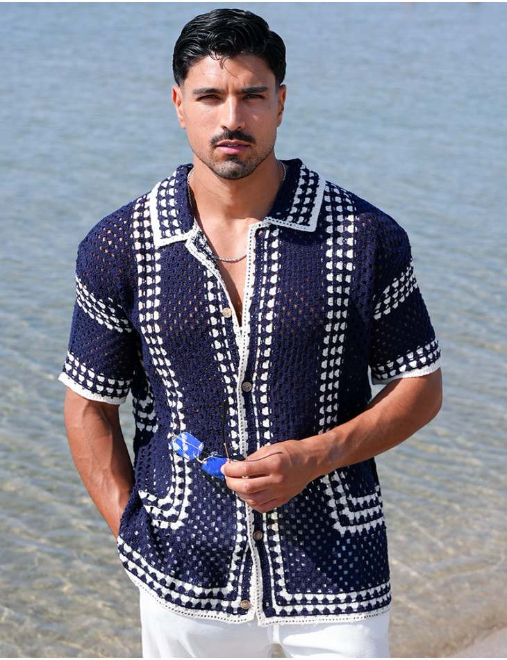 Chemise ajourée