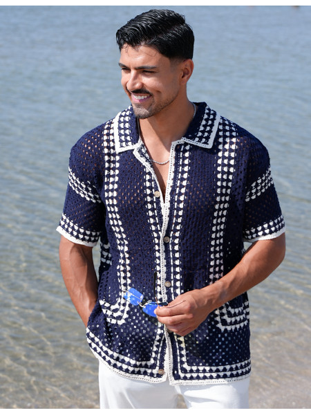 Chemise ajourée