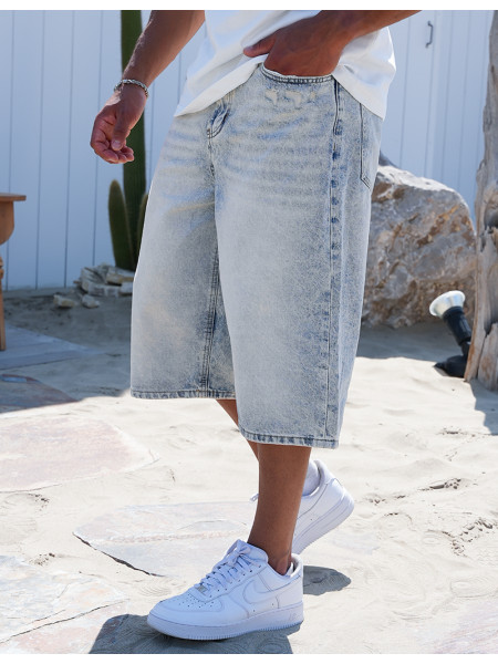 Bermuda en jeans