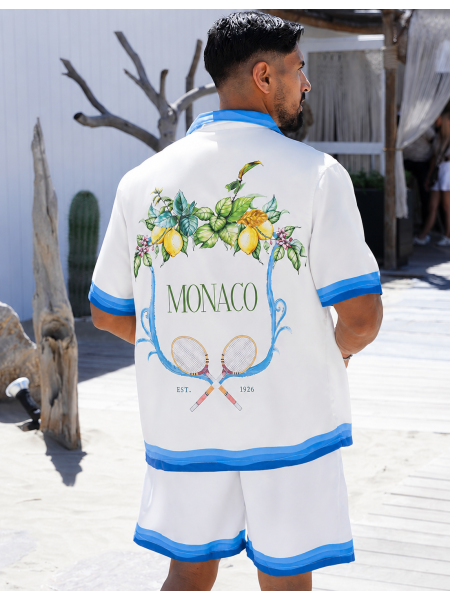 Ensemble short et chemise "Monaco"