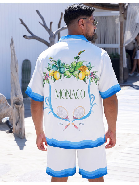 Ensemble short et chemise "Monaco"