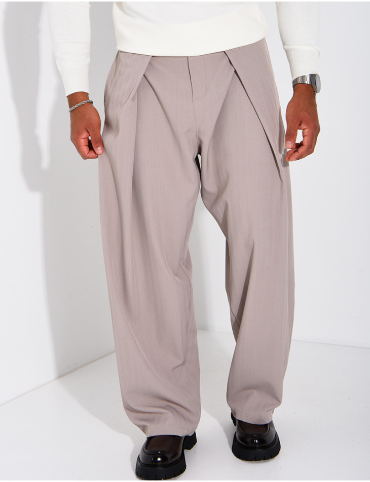 Pantalon Homme coupe large
