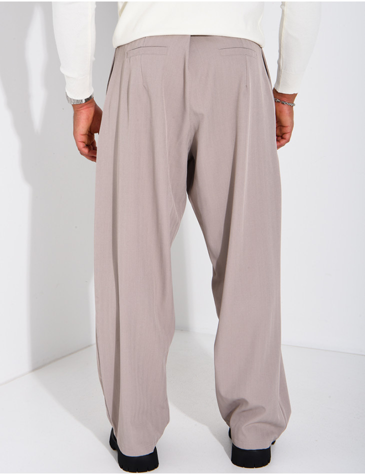 Pantalon Homme coupe large