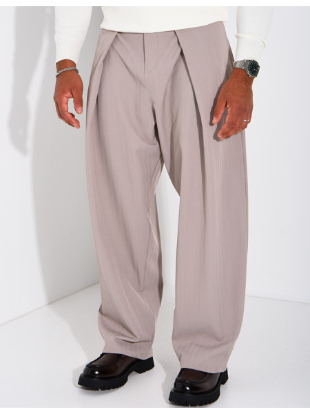Pantalon Homme coupe large