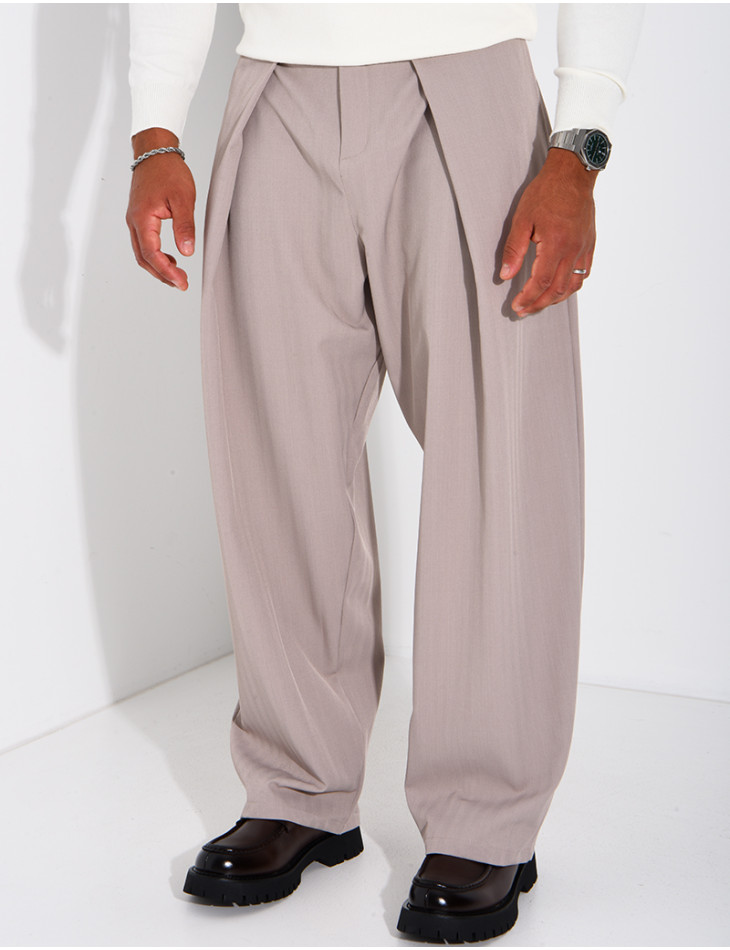 Pantalon Homme coupe large