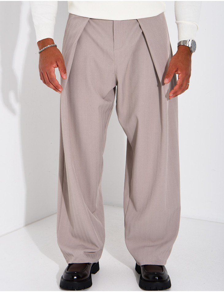 Pantalon Homme coupe large