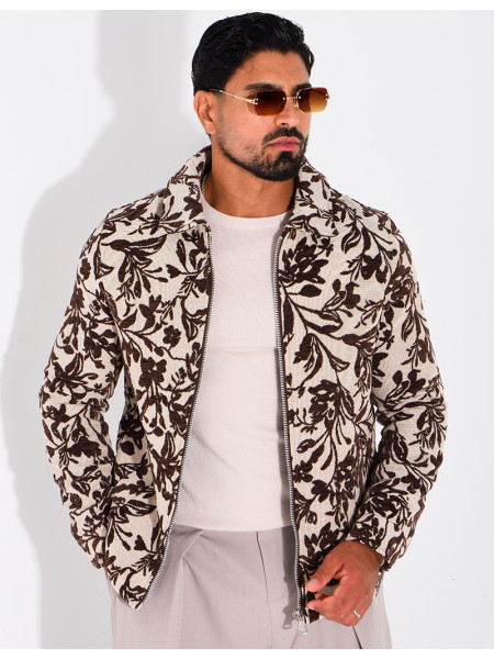 Veste homme à motifs