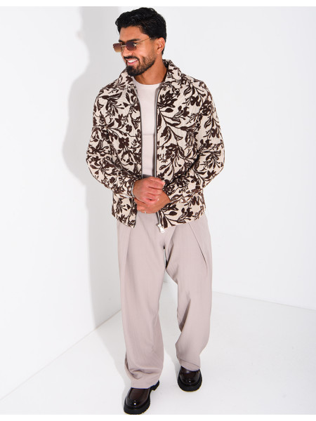 Veste homme à motifs