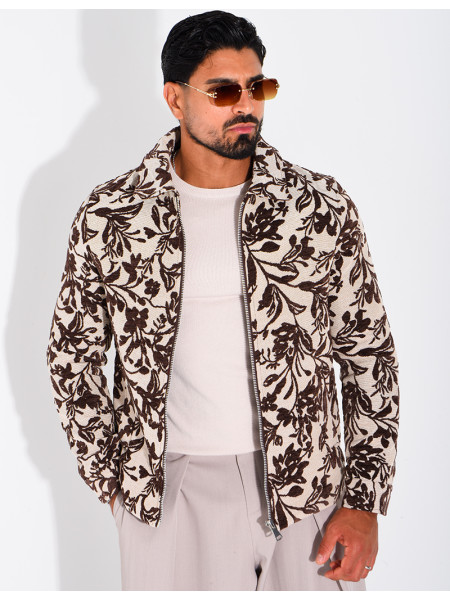 Veste homme à motifs