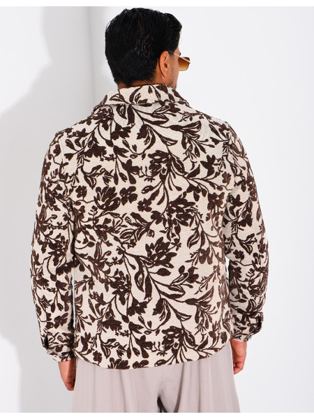 Veste homme à motifs